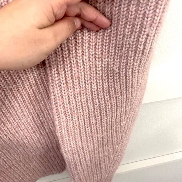 Varley Peverel Button Placket Knit Sweater Woodrose Pink Size L - Picture 7 of 12